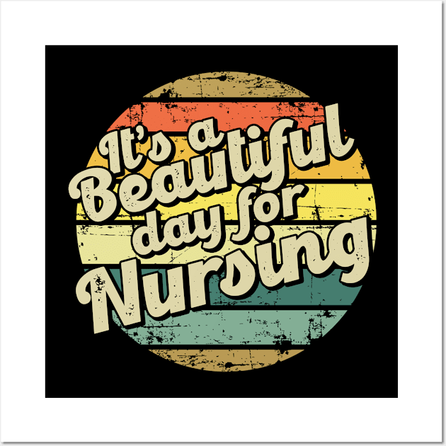 Nursing gift for nurse. Perfect present for mother dad friend him or her Wall Art by SerenityByAlex